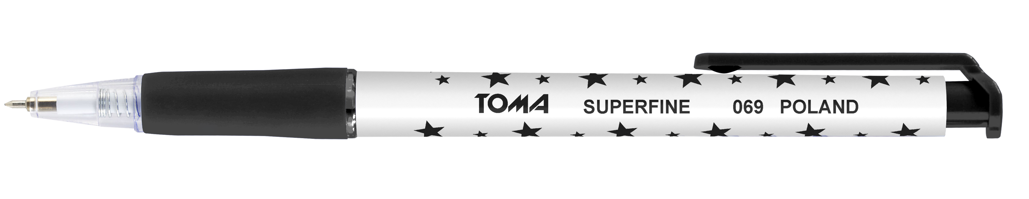 Długopis Toma Superfine Automat TO-069 czarny