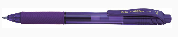 Pióro kulkowe Pentel Energel BL107 0,7mm fioletowe