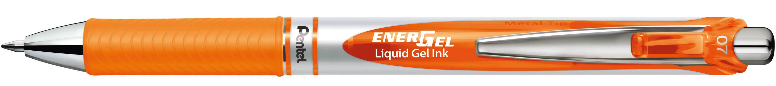 Pióro kulkowe Pentel Energel BL77 0,7mm pomarańczowe