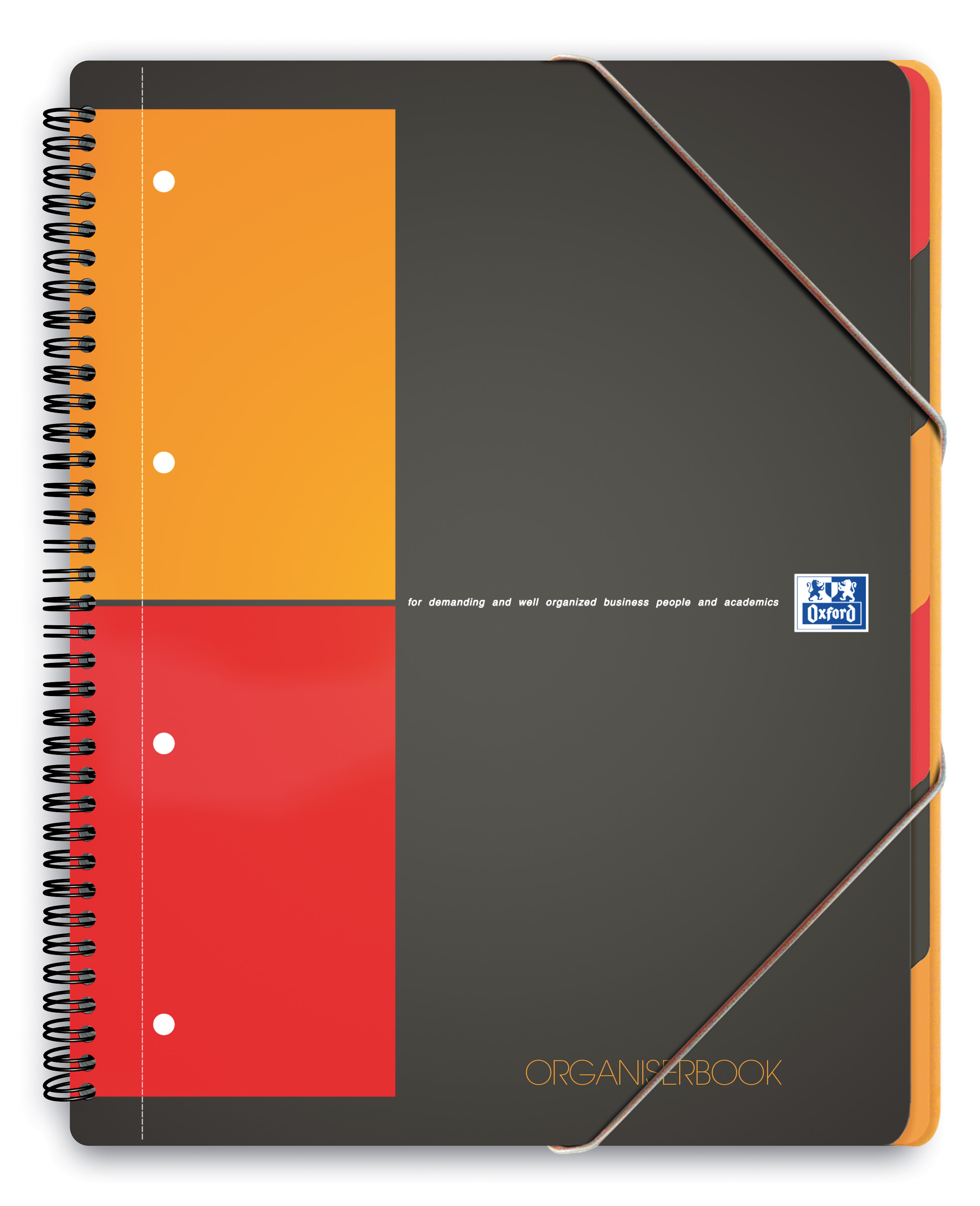 Kołonotatnik Oxford Organiserbook A4+/80k. kratka 100102777