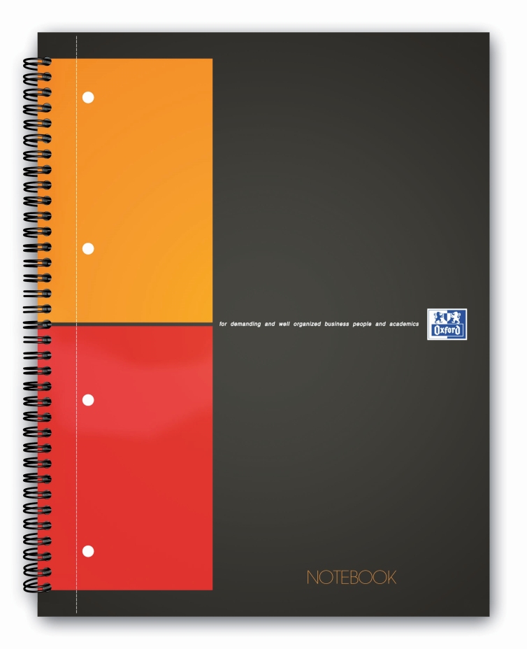 Kołobrulion A4+/80 kratka Oxford Notebook