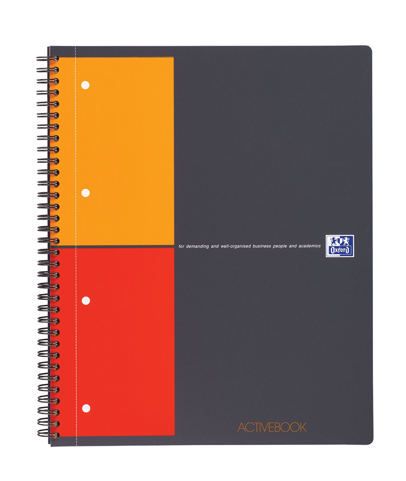 Kołonotatnik Oxford  Activebook A4+/80k kratka PP 100104329