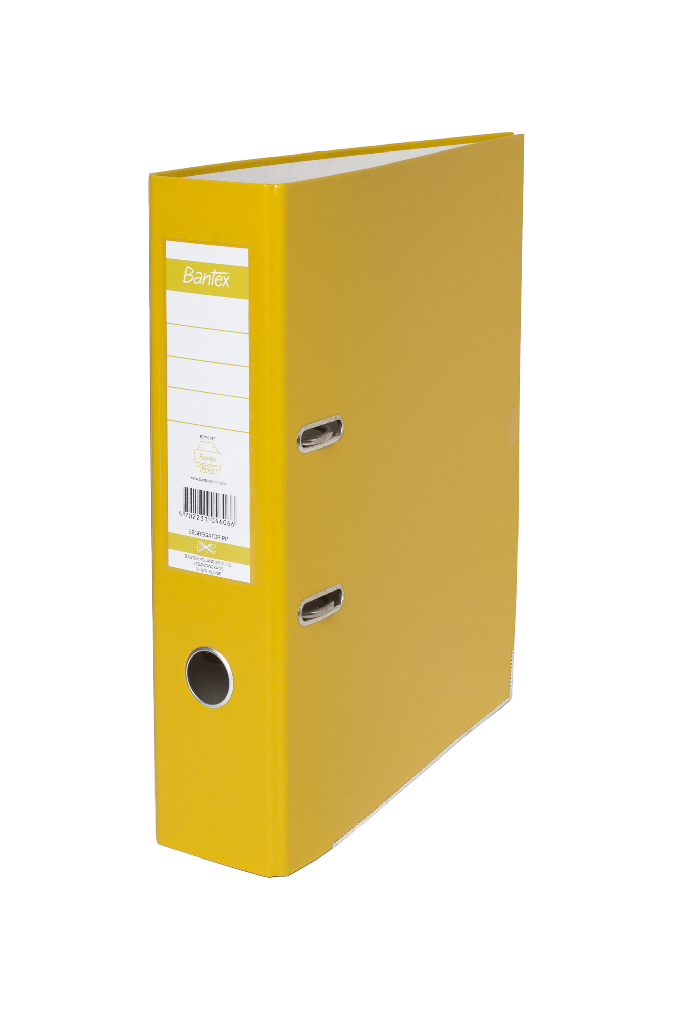 Segregator Bantex A4/50 żółty