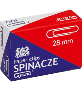 Spinacze okrągłe Grand 28mm/100szt.