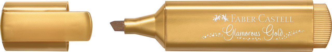 Zakreślacz metaliczny Faber Castell Textliner złoty