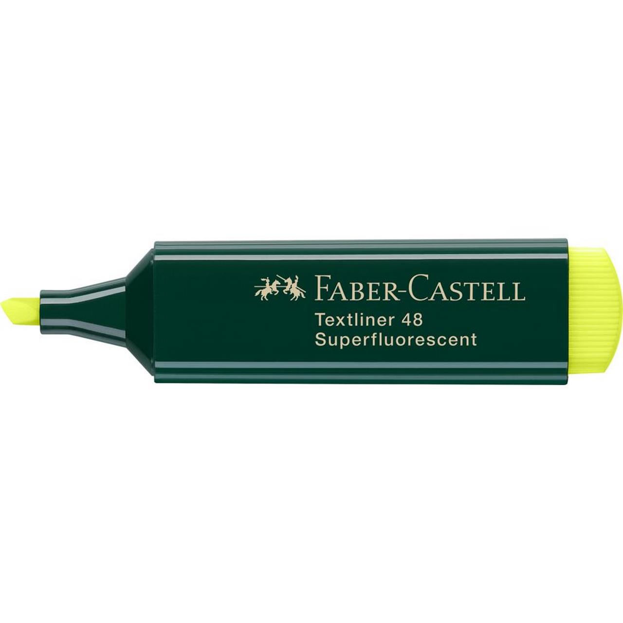 Zakreślacz Faber Castell Textliner 1548 żółty