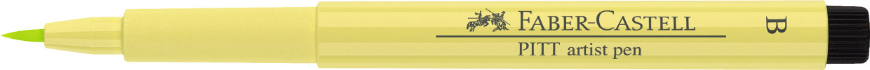 Pisak Pitt Artist Pen Brush Light Yellow Glaze