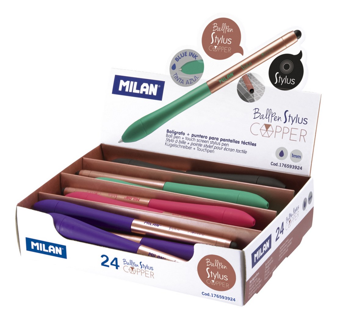 Długopis Stylus Copper Milan