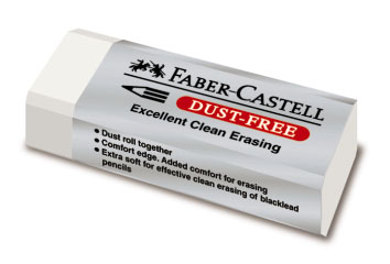 Gumka Dust-Free duża plastyczna Faber Castell