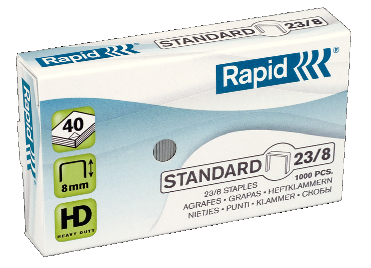 Zszywki Rapid Standard 23/8 1M