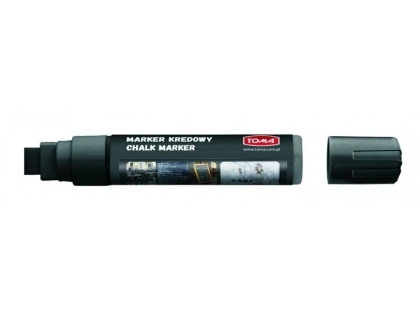 Marker kredowy Toma TO-290 8x15mm czarny