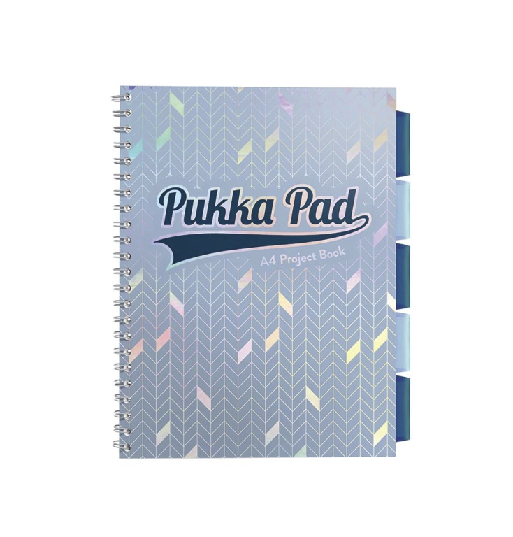 Kołozeszyt A4/100 80g Glee Project Book j.niebieski Pukka Pad