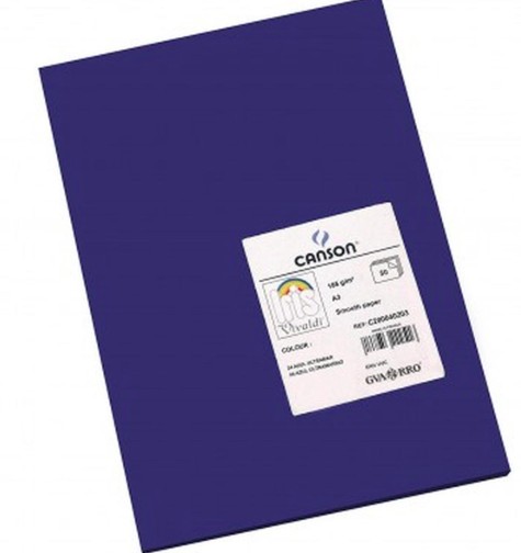 Karton A4/50 185g Iris granatowy 200040169