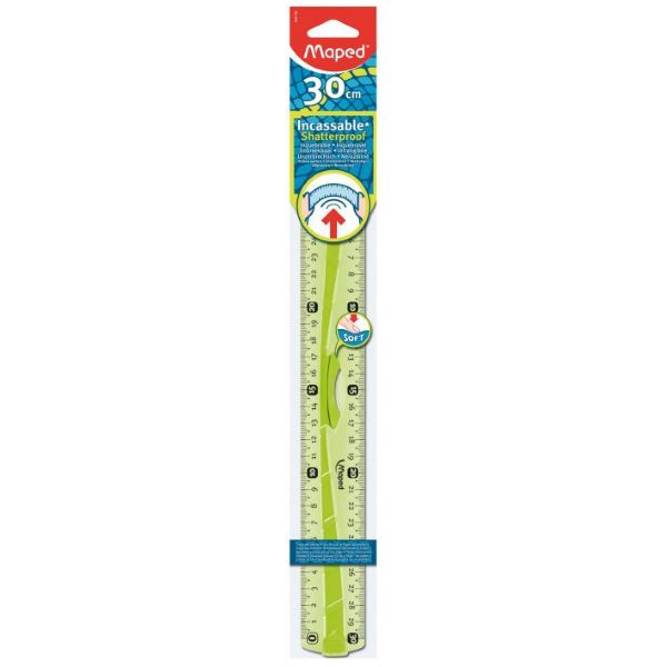 Linijka 30cm Maped Flex z uchwytem