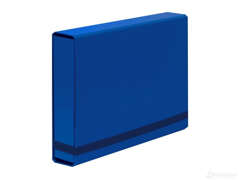 Teczka skrzydłowa z gumką Caribic Box A4 5cm VauPe niebieska