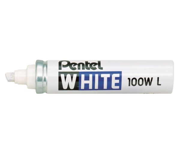 Marker olejowy Pentel X100W biały gruby X100WL