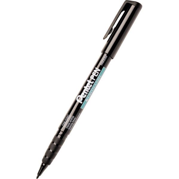 Marker permanentny Pentel NMS50 czarny