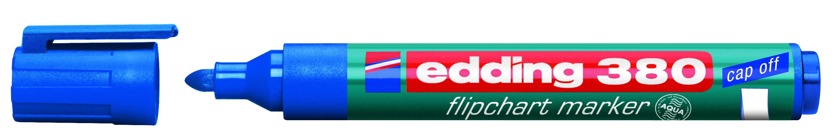 Marker Flipchart  Edding 380 okrągły niebieski