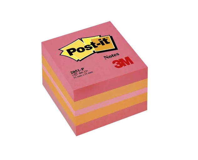 Karteczki samoprzylepne Post-it kostka cytrynowa 51x51mm 400k