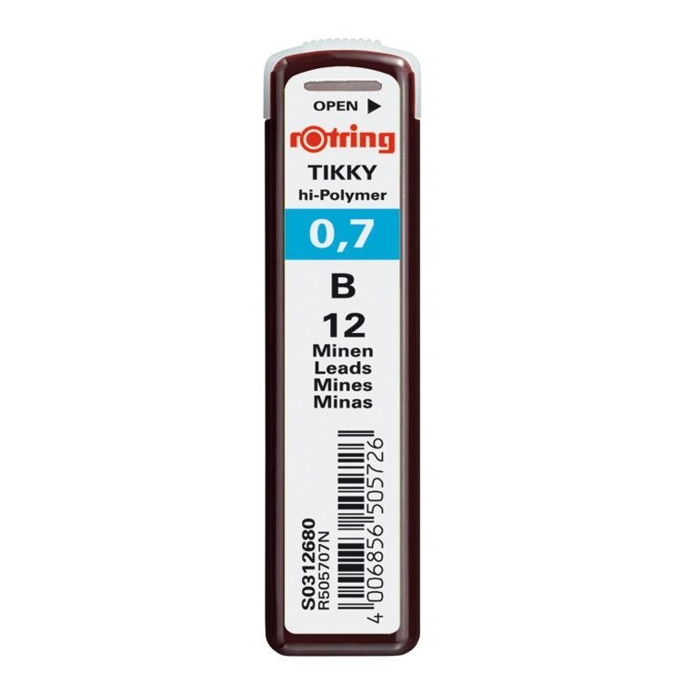 Grafity 0,7 mm B Tikky Rotring