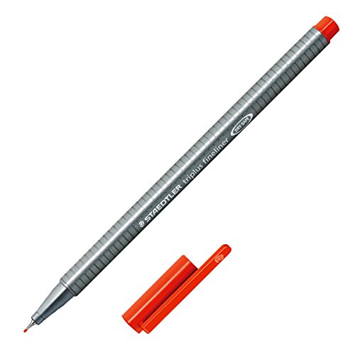 Cienkopis Steadtler Triplus S 334-2 czerwony