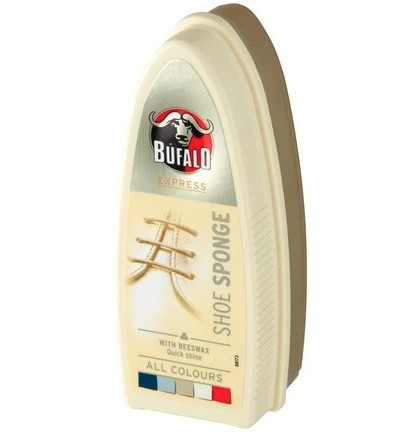Pasta do butów z gąbką bezbarwna Bufalo
