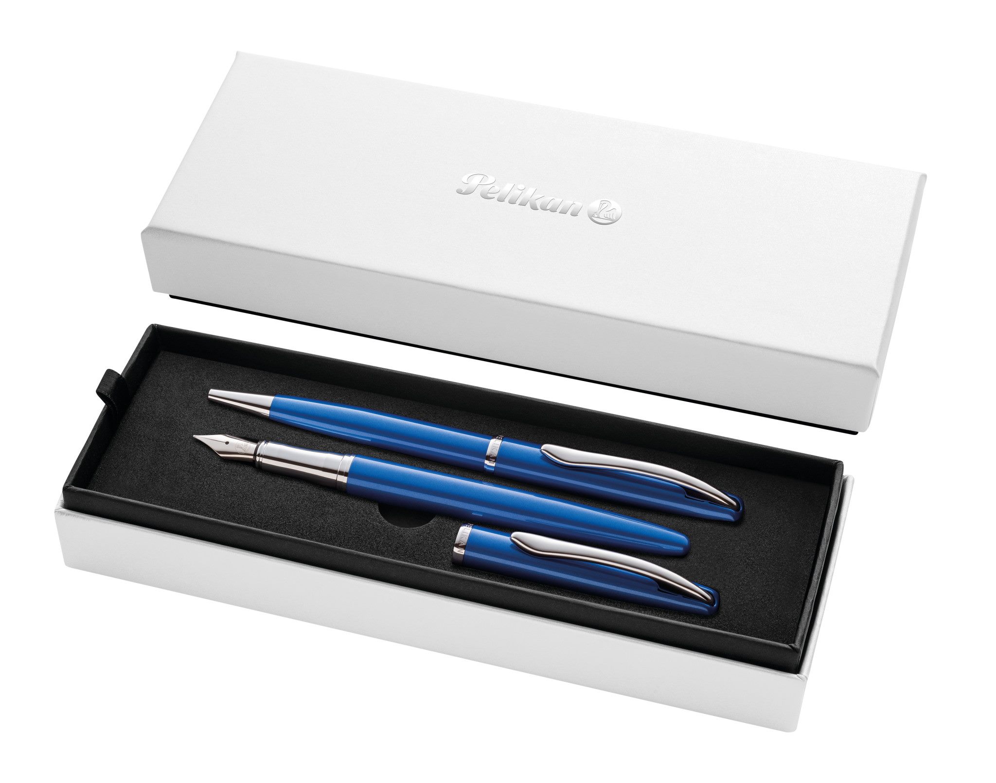 Pióro wieczne + długopis Jazz Noble Elegant Saphire Pelikan