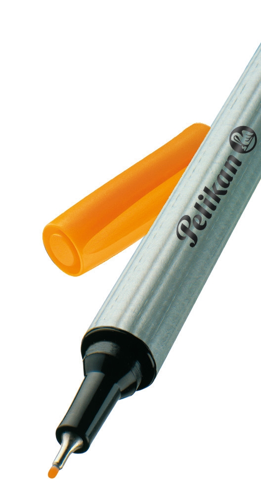 Cienkopis Pelikan 0,4mm pomarańczowy