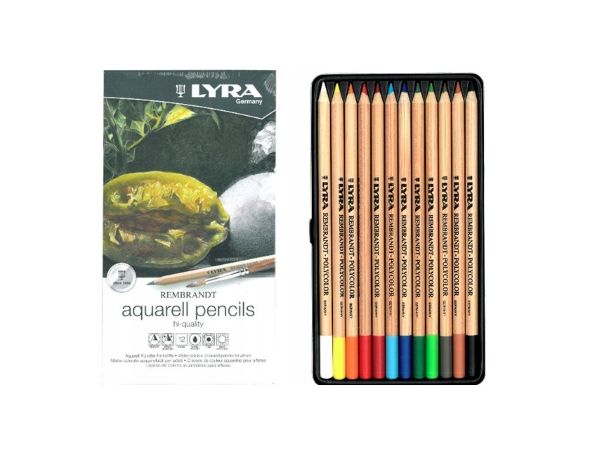 Kredki 12kol. Rembrandt  Aquarell metal L2011120 Fila
