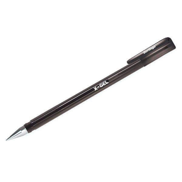Długopis żelowy X-Gel 0,5mm czarny Berlingo