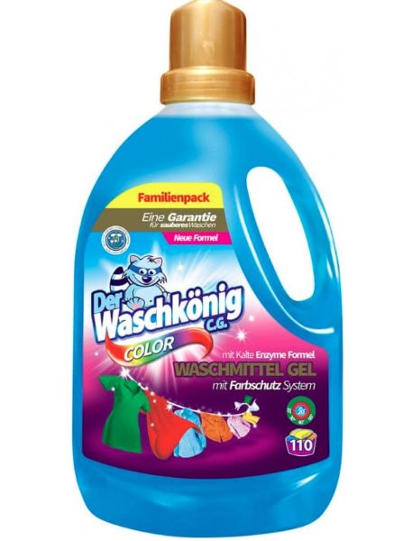 Waschkonig żel do prania 3,305L (110P) Color