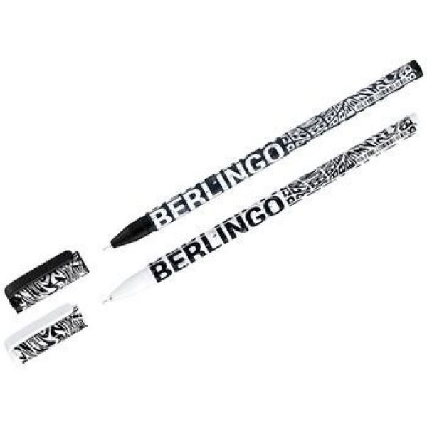 Długopis ze skuwką niebieski 0,7 Monochrome Berlingo