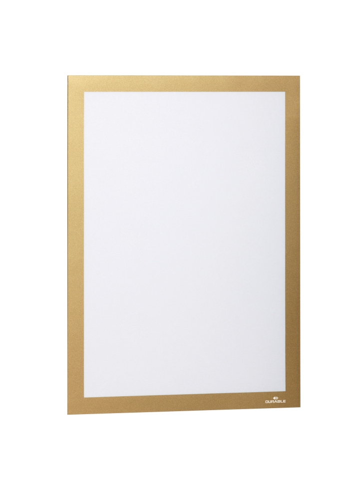 Ramka samoprzylepna A4/2szt. Durable złota