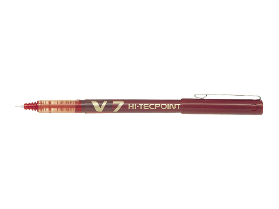 Cienkopis kulkowy V7 HI-TECPOINT Pilot czerwony