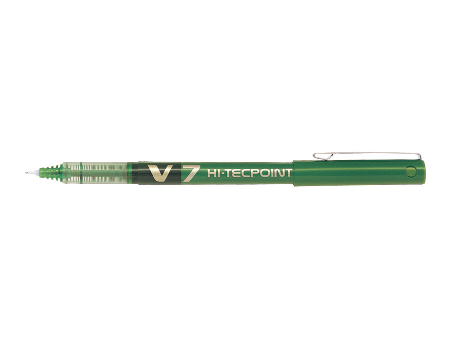 Cienkopis V7 HI-TECPOINT Pilot zielony