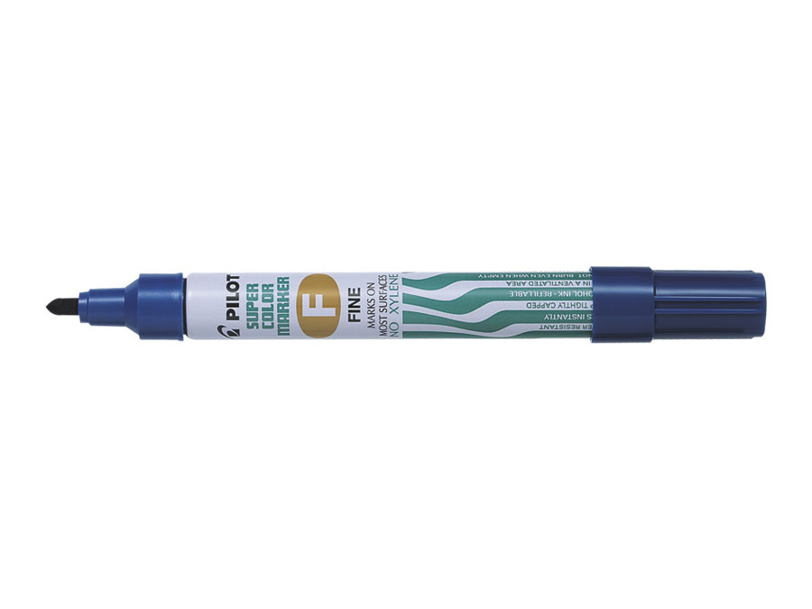 Marker permanentny SCA-F niebieski Pilot