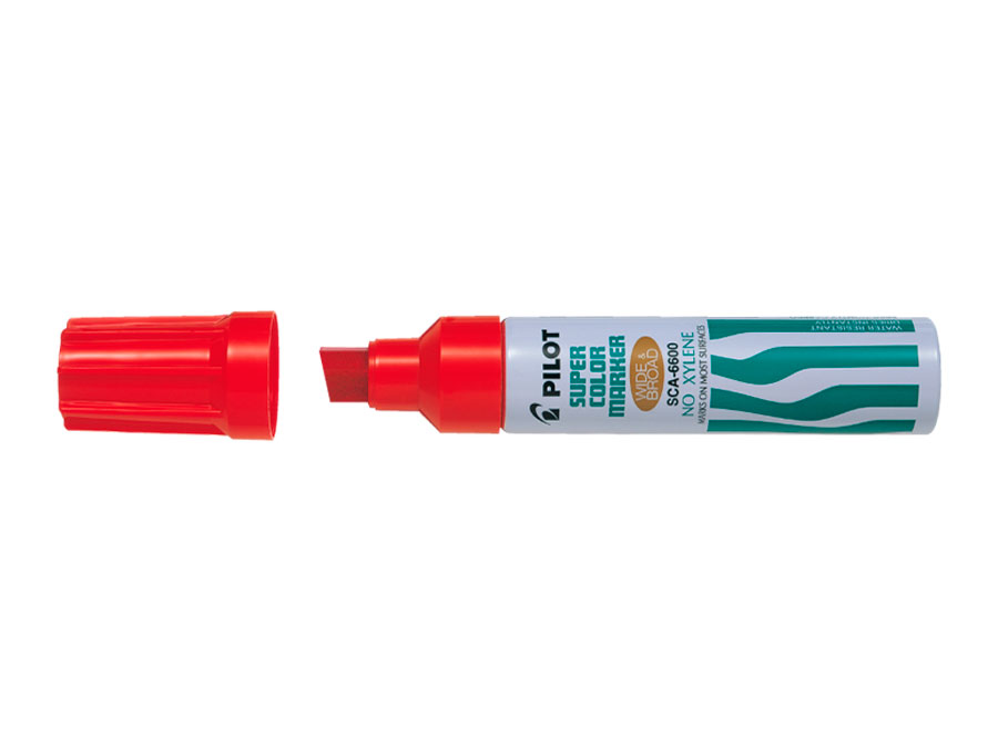 Marker permanentny Jumbo czerwony Pilot
