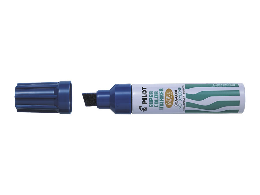 Marker permanentny Jumbo niebieski Pilot