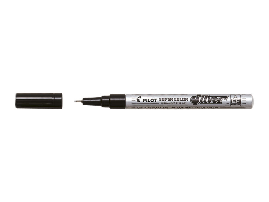 Marker olejny EF srebrny Pilot