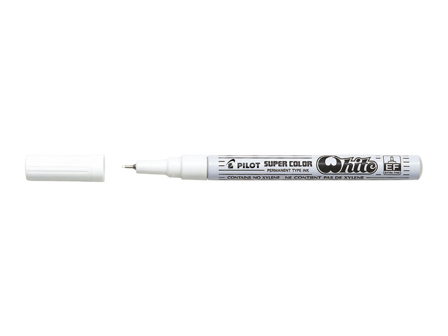 Marker olejny EF biały Pilot