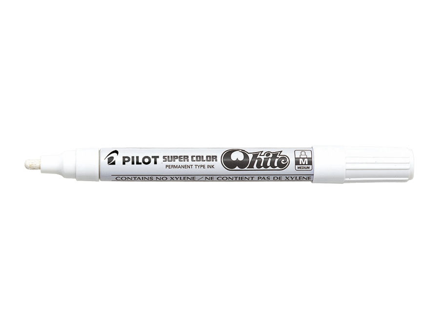 Marker olejny M biały Pilot