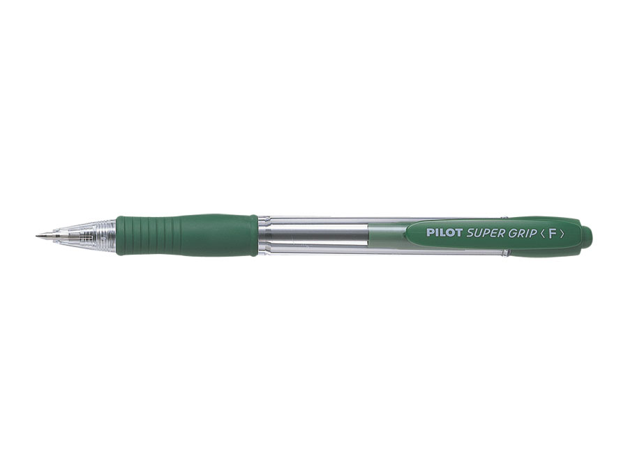 Długopis Super Grip zielony Pilot