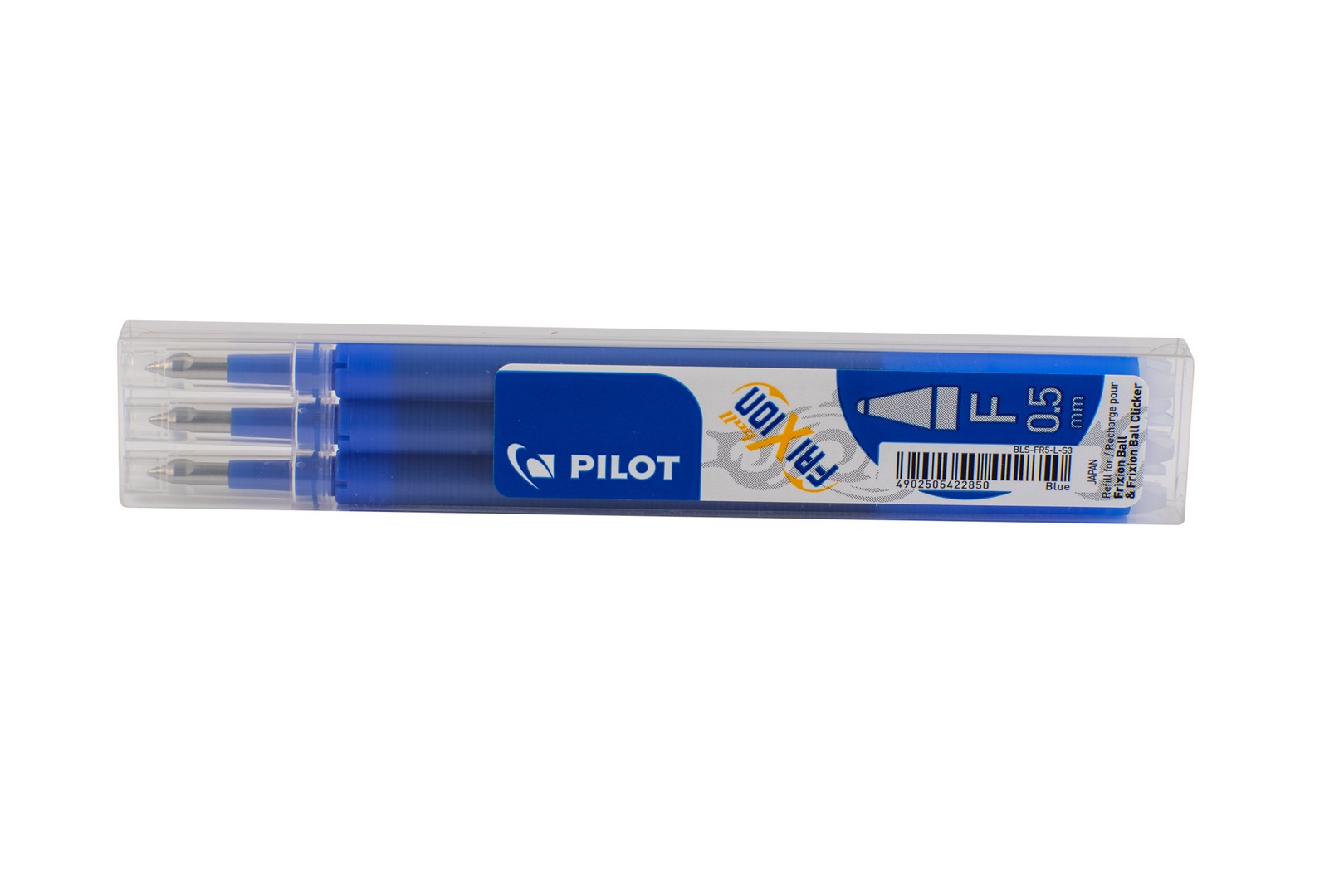 Wkład Frixion Clicker 0,5mm 3szt. niebieski Pilot