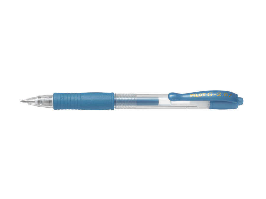 Długopis żelowy G2 metallic Pilot niebieski