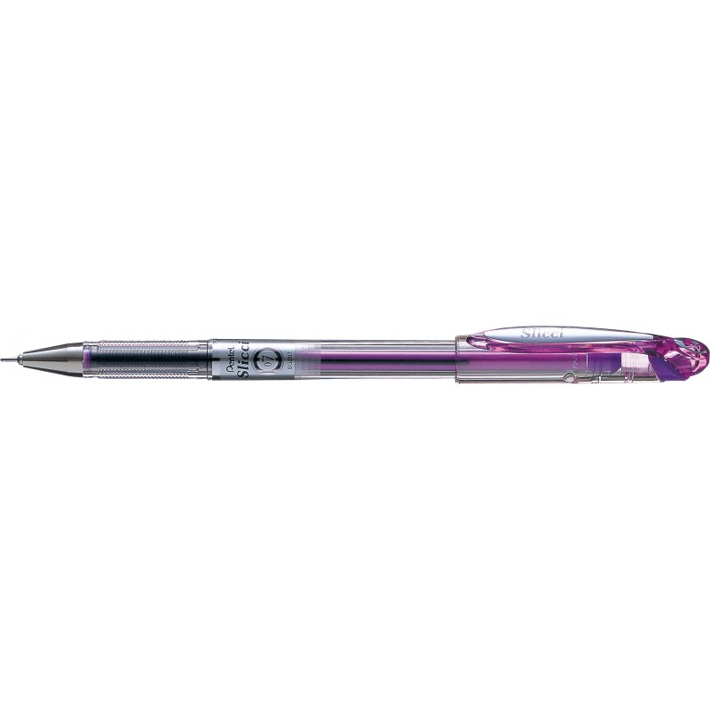 DŁUGOPIS ŻEL. PENTEL BG207 SLICCI FIOLET 0,7MM