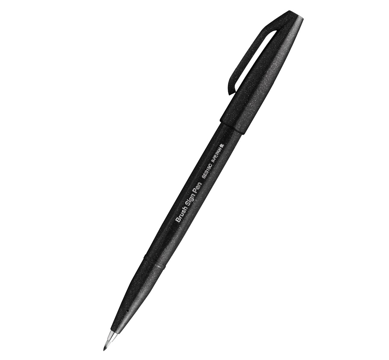 Pisak Brush Sign Pen SES15C-A Pentel czarny