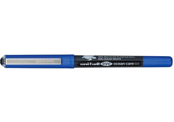 Pióro kulkowe UNI UB-150ROP Ocean Care 0,5mm czarne