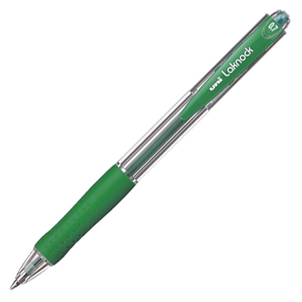 Długopis Uni Lacknock SN-100 zielony