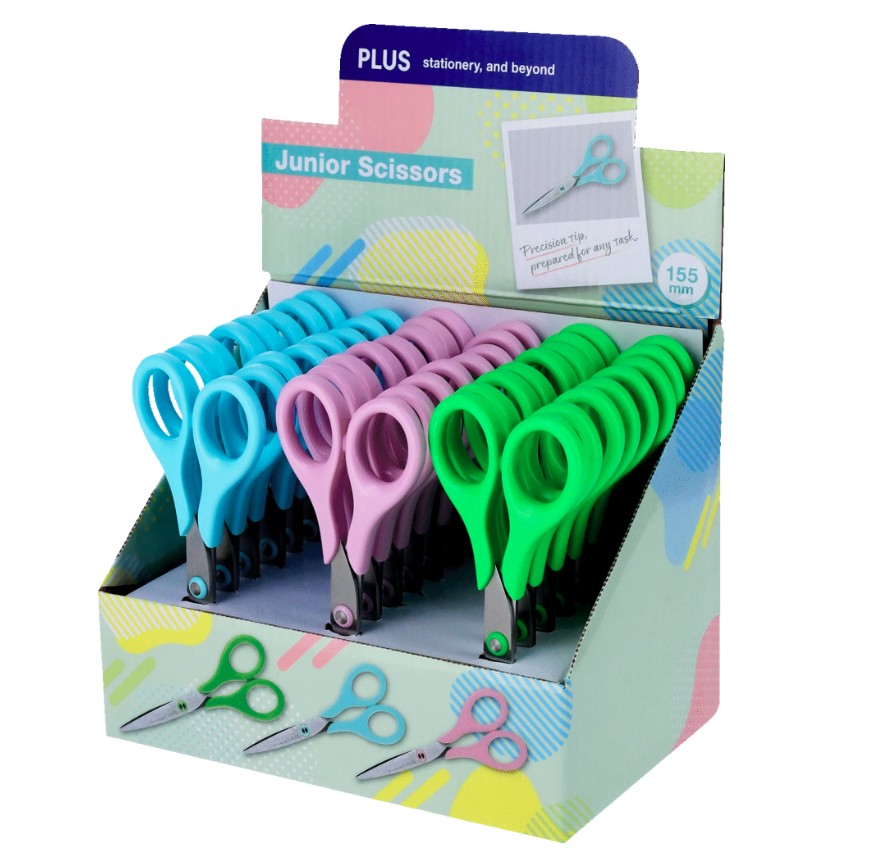 Nożyczki Junior mix kolorów SC155C Plus 35416 Pentel