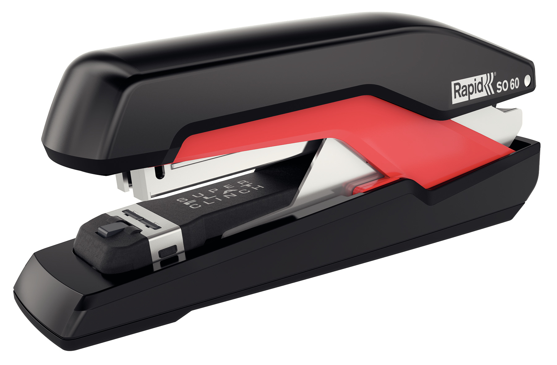 Zszywacz Rapid Supreme Omnipress SO60 czarno-czerwony